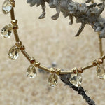 5octobre NECKLACE CITRONY - Citrine necklace Big Bag NY