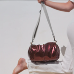 Brontibay Mamamia Glam Medium Crossbody Brick Red- Big Bag NY