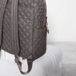 MZ Wallace Metro Backpack Deluxe Magnet Black Big Bag NY Upper West Side Manhattan Bag Store NYC  Edit alt text