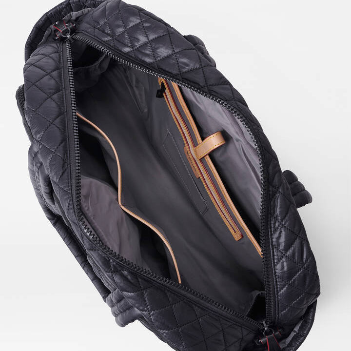 MZ Wallace Oxford Nik Duffel in Black - Big Bag NY