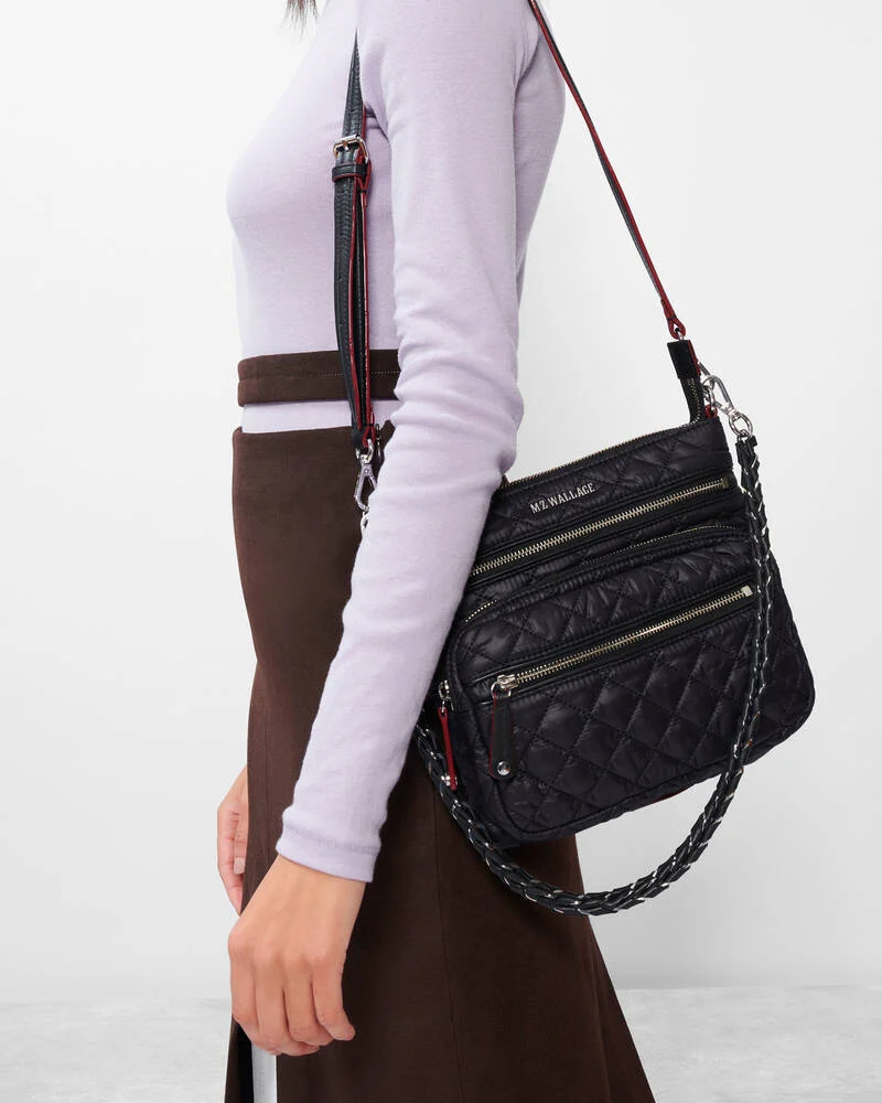 MZ Wallace Downtown Crosby Black - Big Bag NYC