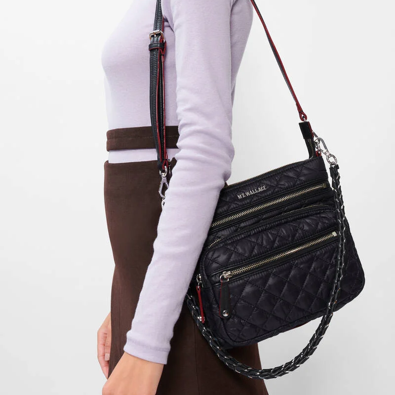 MZ Wallace Downtown Crosby Black - Big Bag NYC
