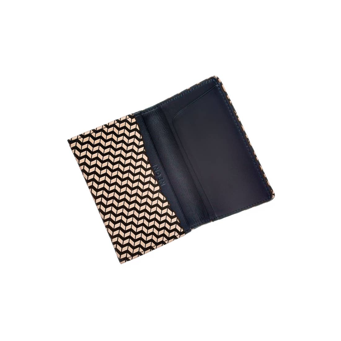Chevron and Studs Business Card Case - Big Bag 