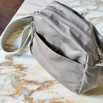 Brontibay Baia Satin Nylon Crossbody Bag Wolfback - Big Bag NY