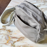 Brontibay Baia Satin Nylon Crossbody Bag Wolfback - Big Bag NY