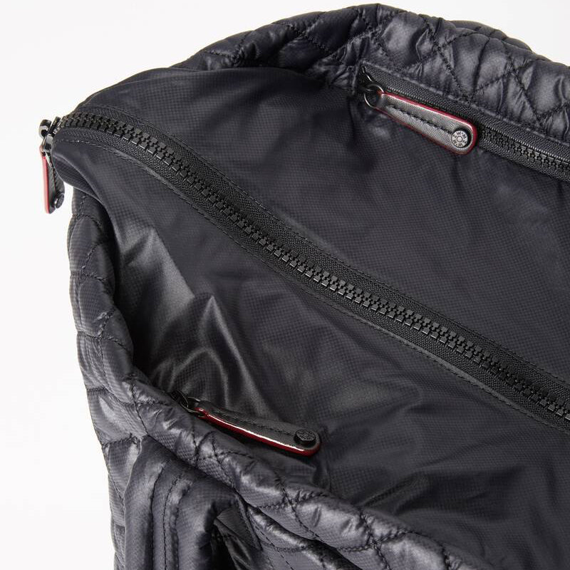 MZ Wallace Black Mini Metro Tote Deluxe - Big Bag NY Black Rec