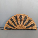 Contrast Trim Large Fan Clutch